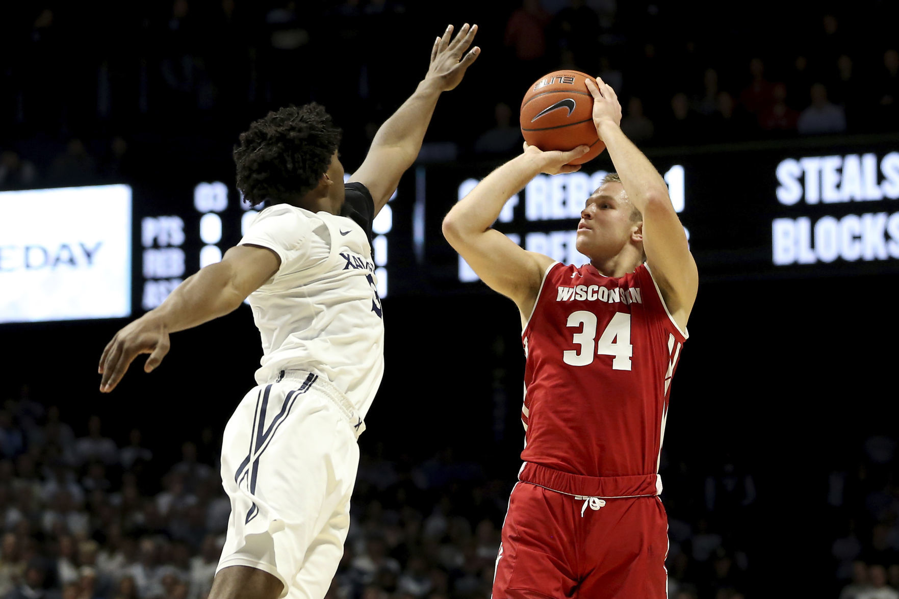 Badgers 77, Musketeers 68